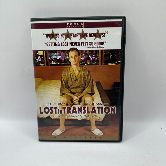 Lost in Translation DVD Movie Focus Features Comedy Rated R Universal - Picture 2 of 4